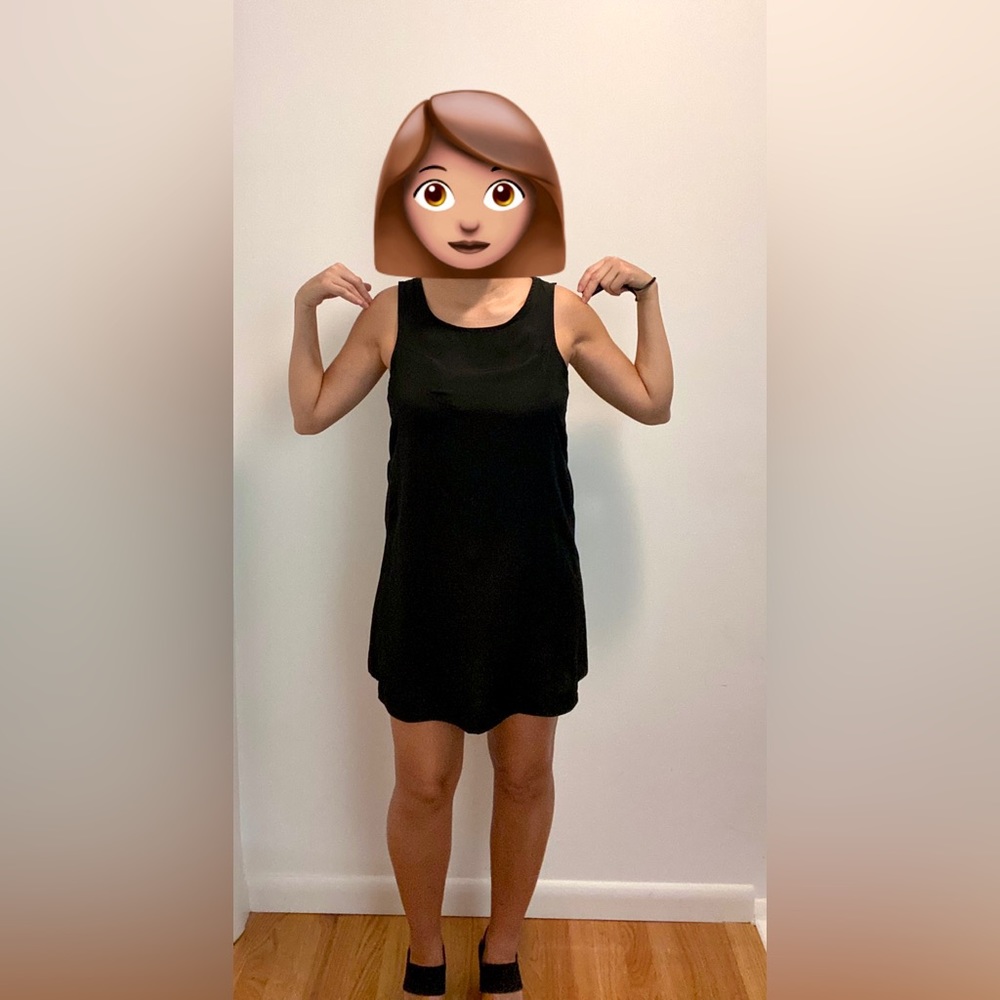 Black Glassons Mini Dress with Cutouts